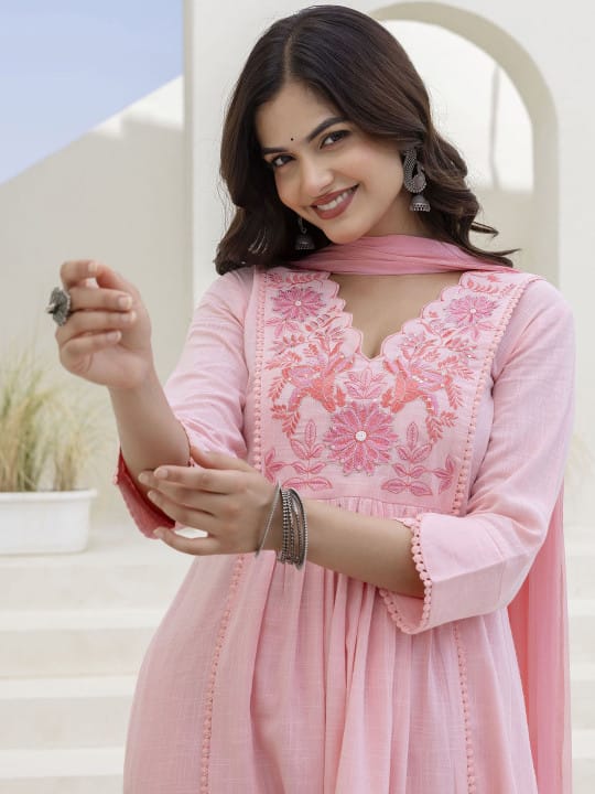 KURTA PANT WITH DUPPATA SET