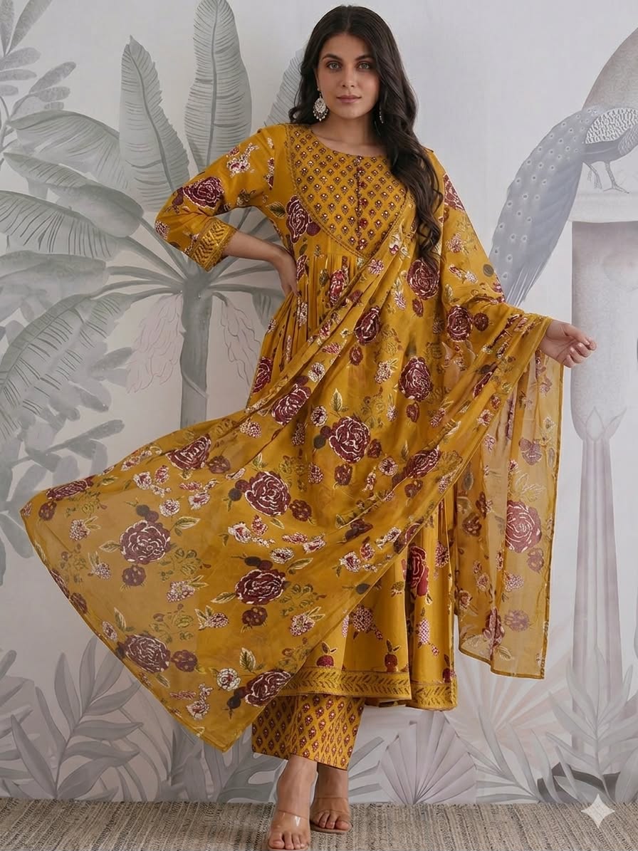 💃 Wedding Season Special – Designer Anarkali Set